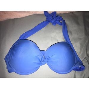 ROYAL BLUE PUSH UP BIKINI TOP!!